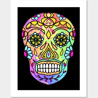 SUGAR Skull Portrait Posters and Art